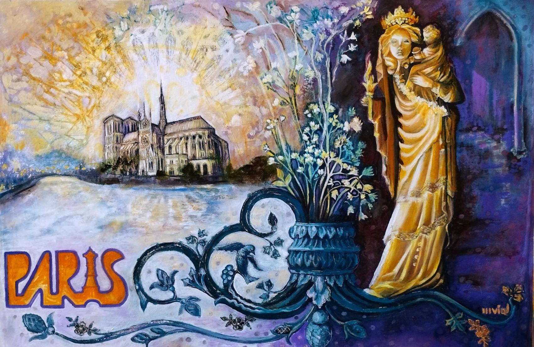 La toile en détail 1